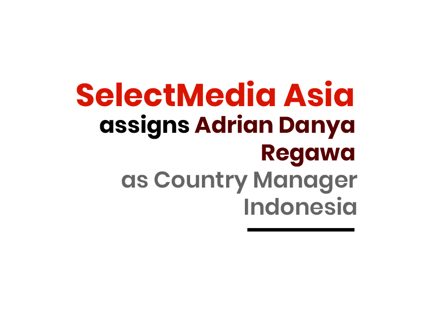 SelectMedia assigns Adrian Danya Regawa as Country Manager Indonesia