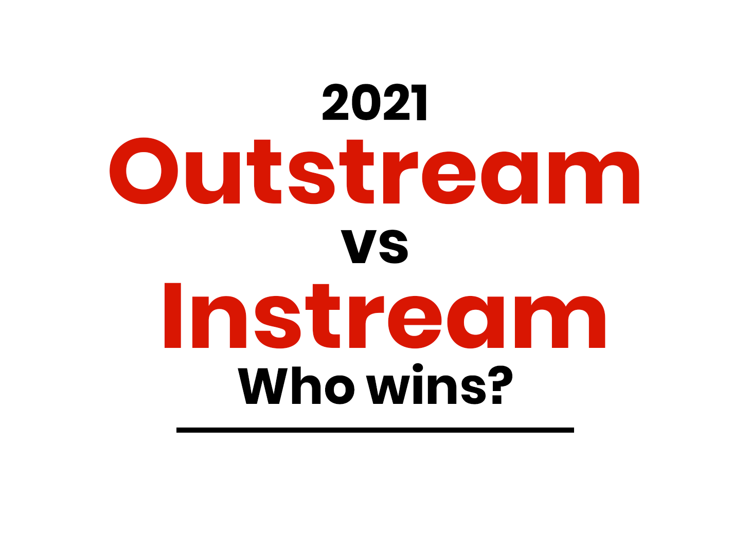2021: Outstream vs Instream - Who wins? - SelectMedia